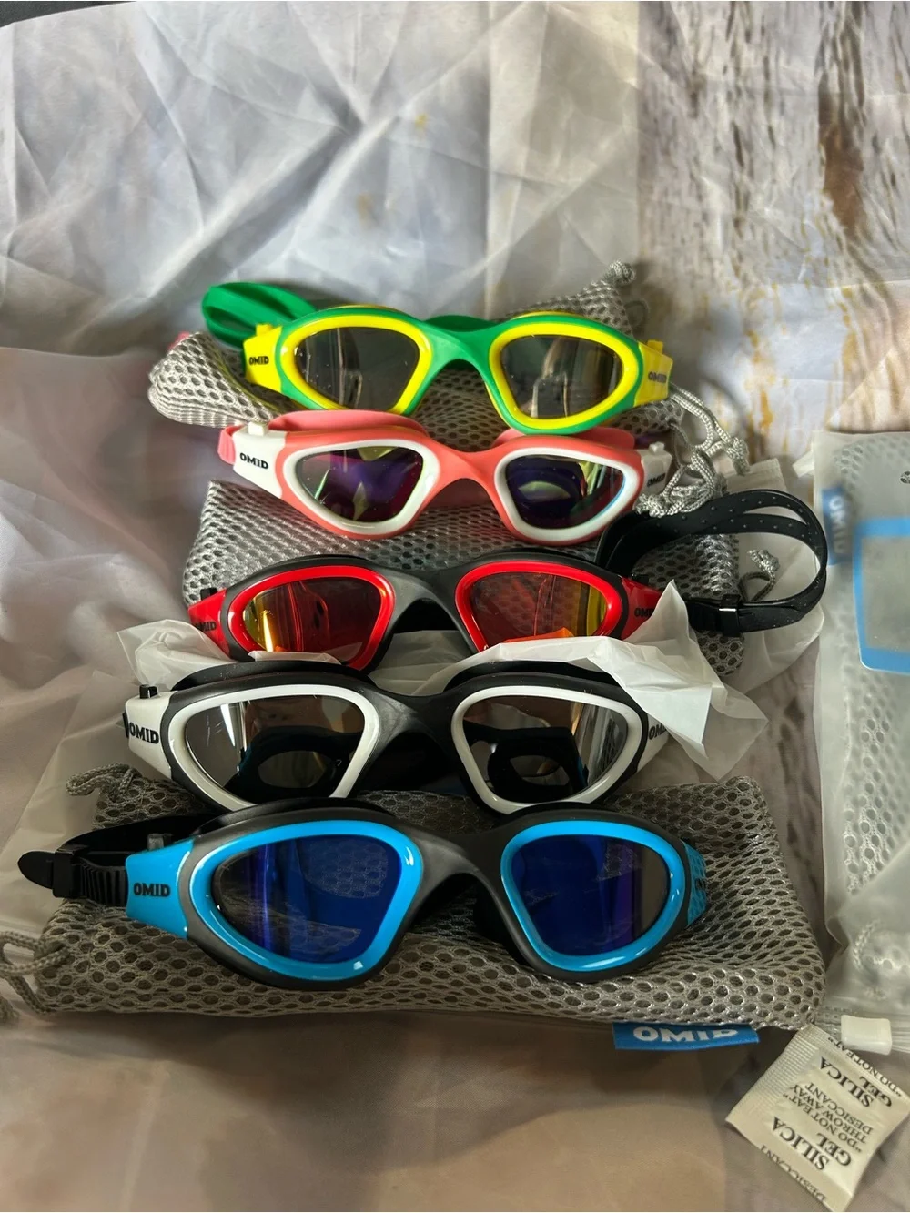 Polarized Kids Swim Goggles - set of 2
